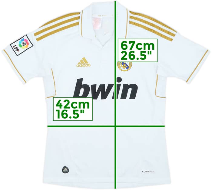 2011-12 Real Madrid Home Shirt - 7/10 - (L.Boys)