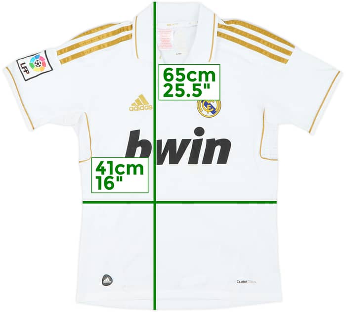 2011-12 Real Madrid Home Shirt - 5/10 - (L.Boys)