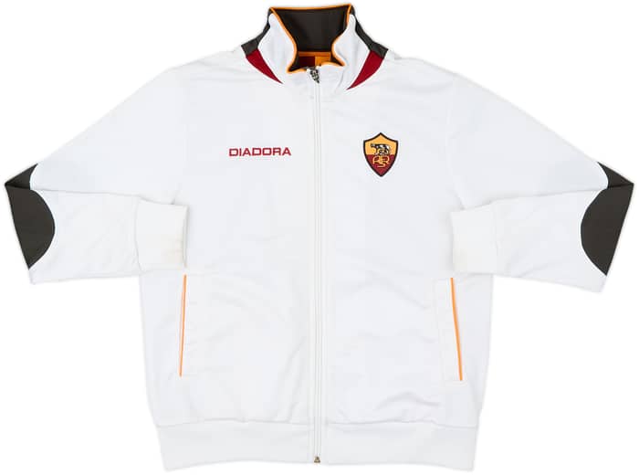 2005-06 Roma Diadora Track Jacket - 8/10 - (L.Boys)