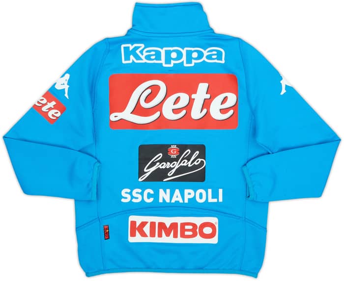 2017-18 Napoli Kappa 1/4 Zip Drill Top - 9/10 - (S.Boys)