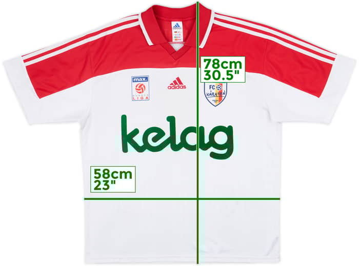 2000-01 FC Karnten Home Shirt - 7/10 - (L)