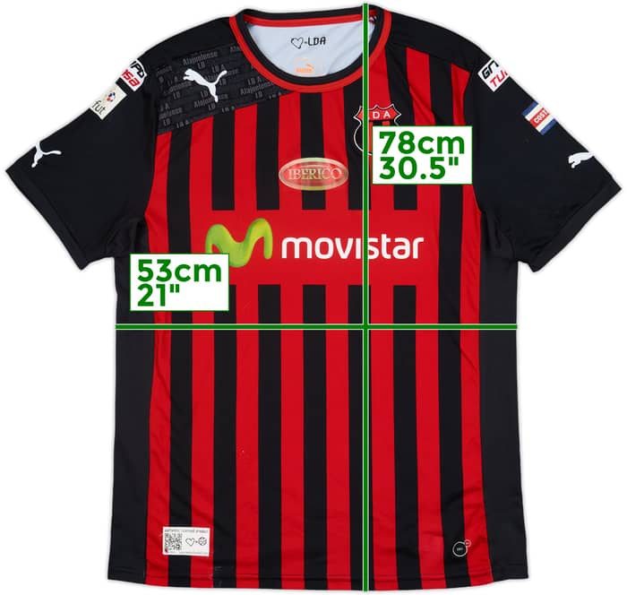 2013-14 LD Alajuelense Home Shirt - 7/10 - (L)