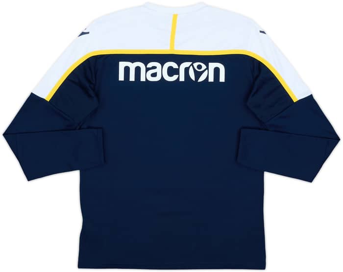 2018-19 Hellas Verona Macron Training L/S Shirt - 8/10 - (L.Boys)