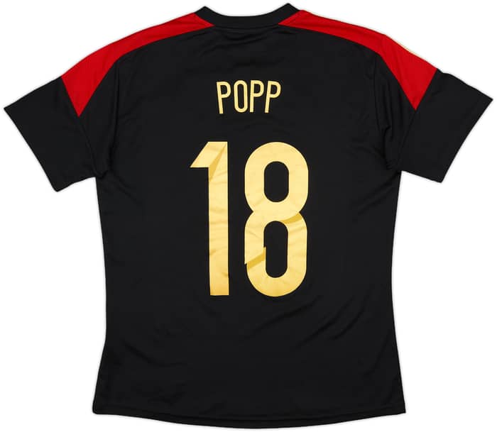 2013 Germany Women Signed Away Shirt Popp #18 - 8/10 - (Women's M)