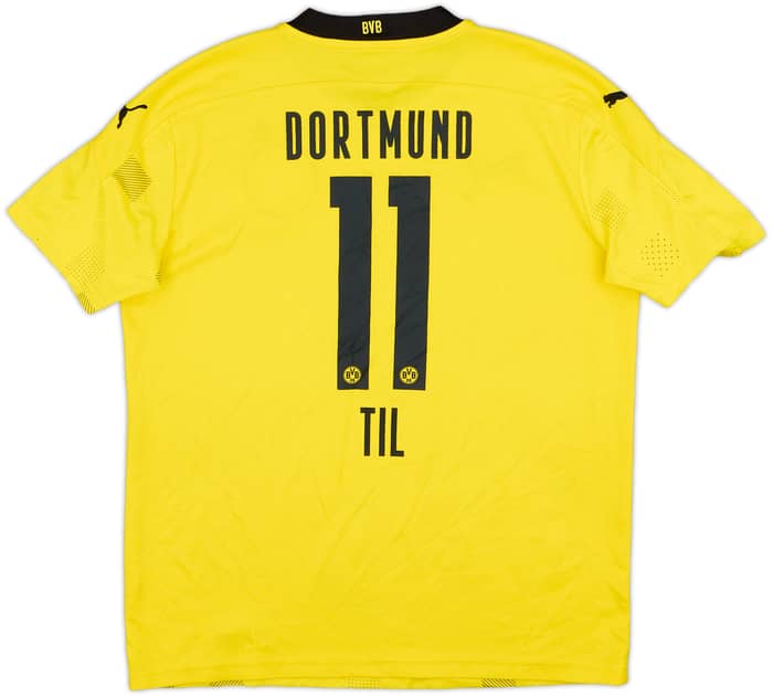 2020-21 Borussia Dortmund Home Shirt Til #11 - 7/10 - (L.Boys)