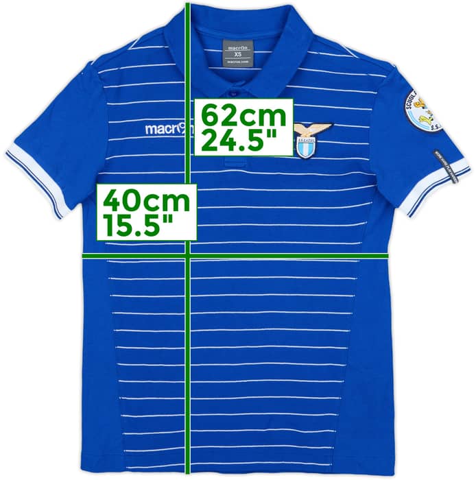 2013-14 Lazio Macron Scuola Calcio Polo Shirt - 10/10 - (XS)