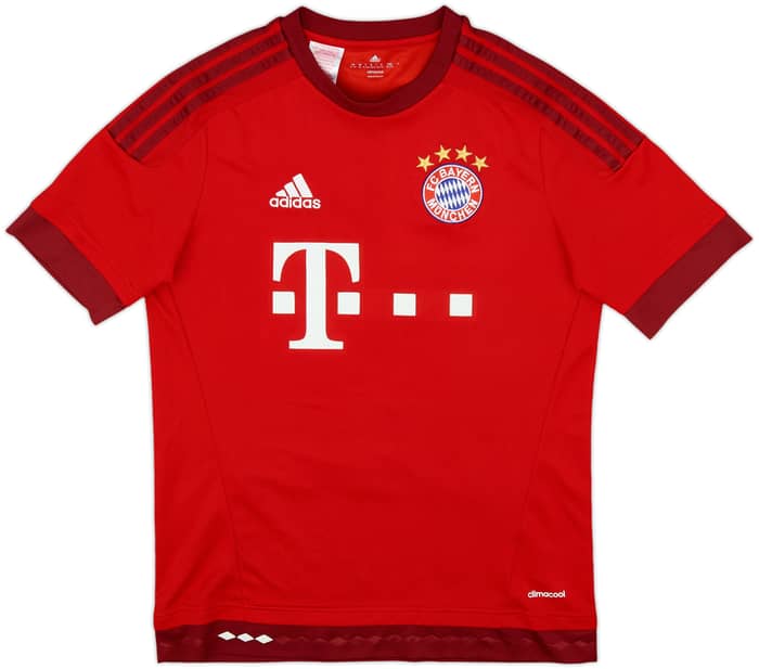 2015-16 Bayern Munich Home Shirt Lewandowski #9 - 5/10 - (XL.Boys)