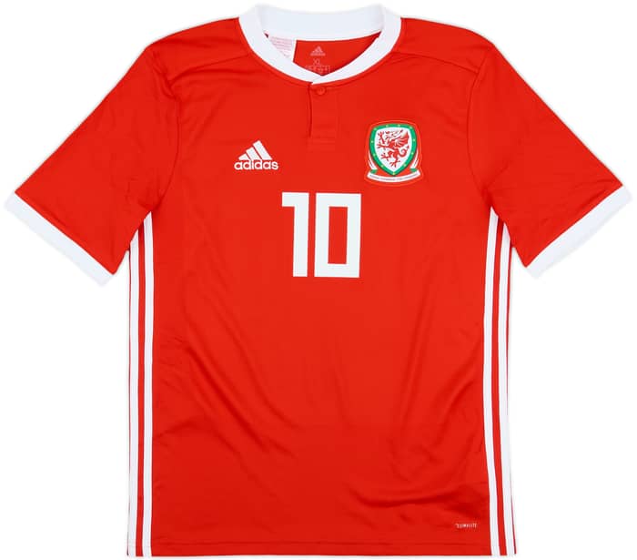 2018-19 Wales Home Shirt Ramsey #10 - 10/10 - (XL.Boys)