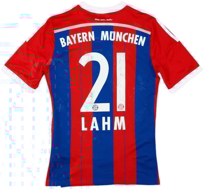 2014-15 Bayern Munich Home Shirt Lahm #21 - 4/10 - (XL.Boys)