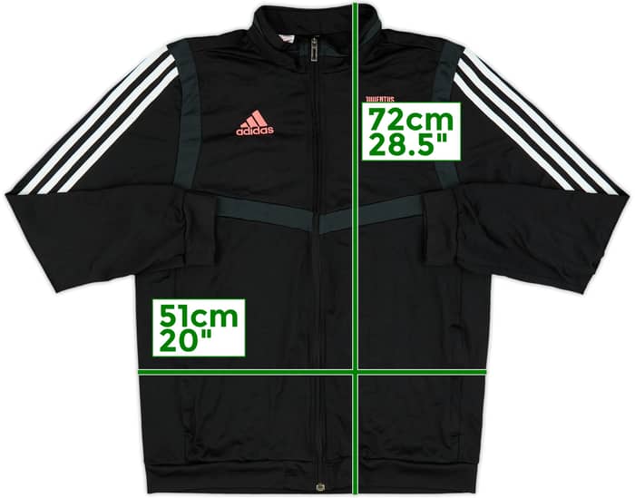 2019-20 Juventus adidas Track Jacket - 9/10 - (L)