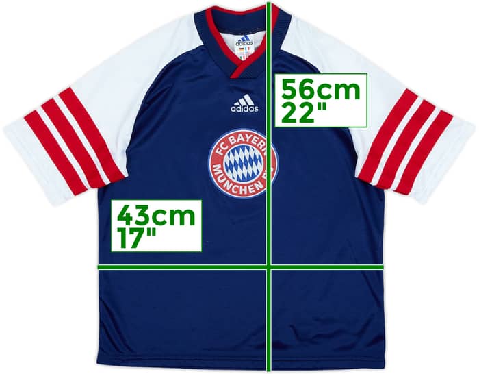 1998-99 Bayern Munich adidas Training Shirt - 9/10 - (L.Boys)