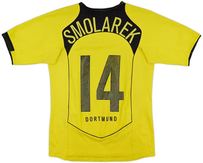 2004-05 Borussia Dortmund Home Shirt Smolarek #14 - 6/10 - (XL.Boys)