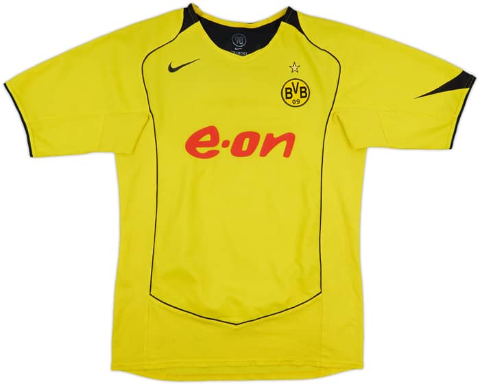 2004-05 Borussia Dortmund Home Shirt Smolarek #14 - 6/10 - (XL.Boys)