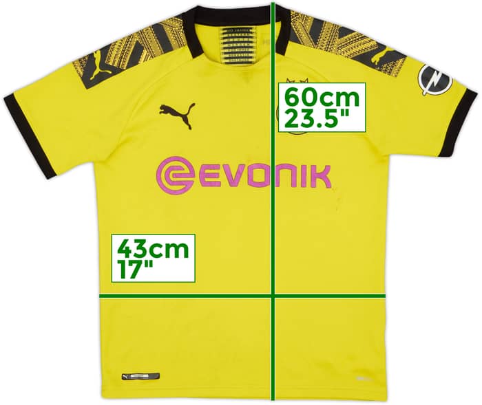 2019-20 Borussia Dortmund Home Shirt - 4/10 - (L.Boys)