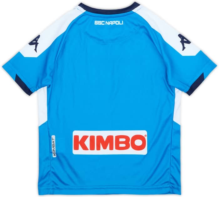 2019-20 Napoli Home Shirt - 10/10 - (2-3 Years)