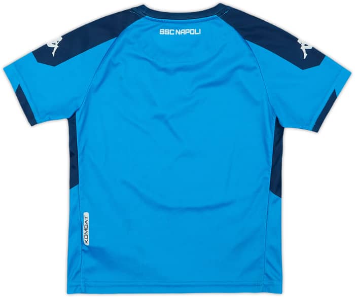2019-20 Napoli Home Shirt - 9/10 - (5-6 Years)
