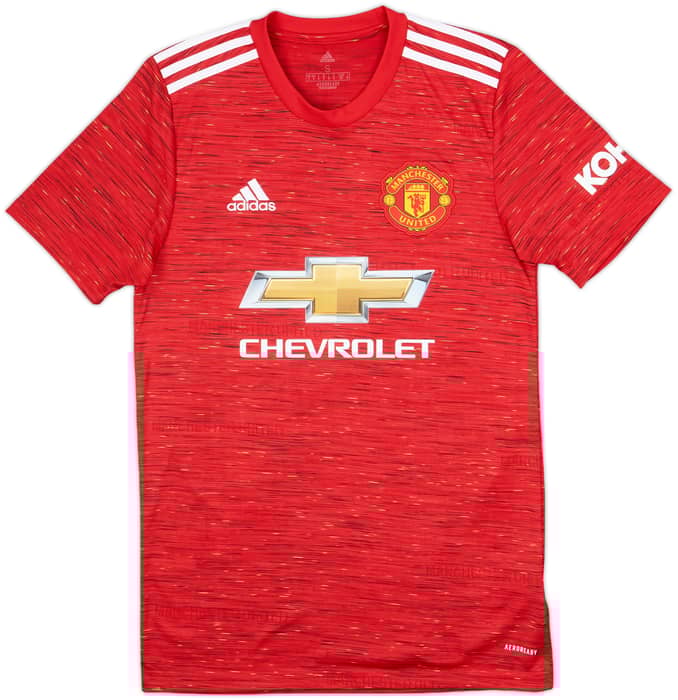2020-21 Manchester United Home Shirt Rashford #10 - 8/10 - (S)