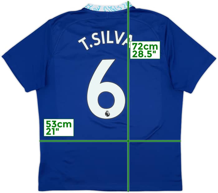 2022-23 Chelsea Home Shirt T.Silva #6 - 8/10 - (L)
