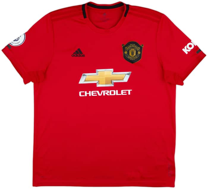 2019-20 Manchester United Home Shirt B.Fernandes #18 - 8/10 - (XL)