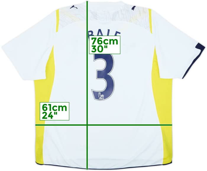 2009-10 Tottenham Home Shirt Bale #3 - 8/10 - (XL)