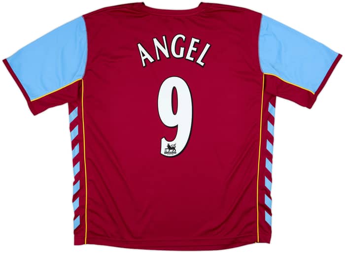 2005-06 Aston Villa Home Shirt Angel #9 - 7/10 - (XL)
