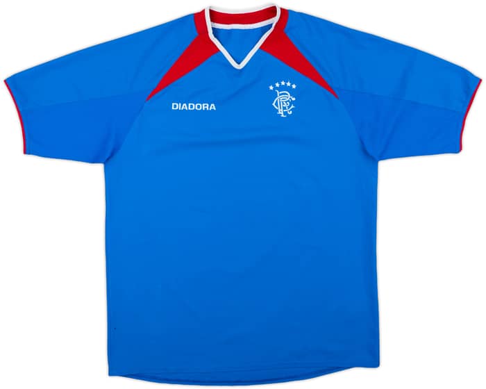 2003-05 Rangers Home Shirt - 4/10 - (XL)