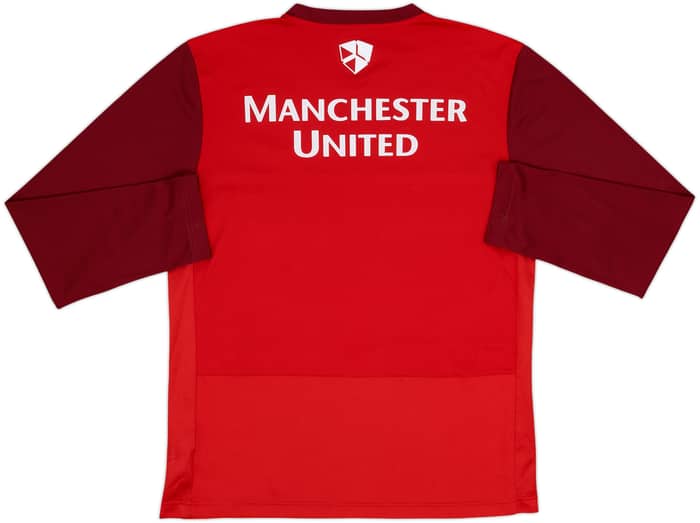 2011-12 Manchester United Nike Training L/S Shirt - 9/10 - (L)