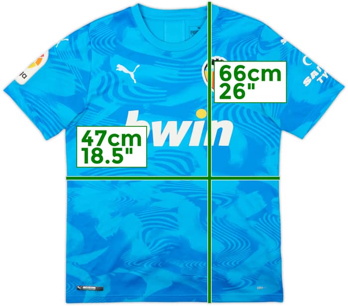 2019-20 Valencia Third Shirt - 6/10 - (S)