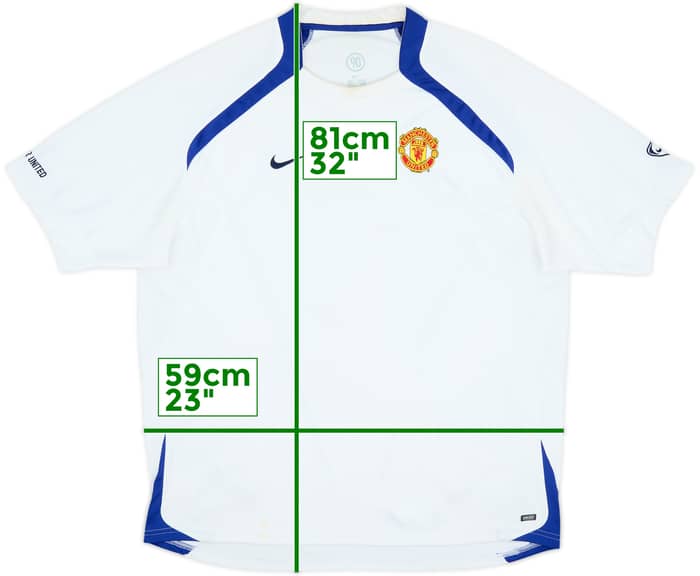 2005-06 Manchester United Nike Training Shirt - 6/10 - (XL)