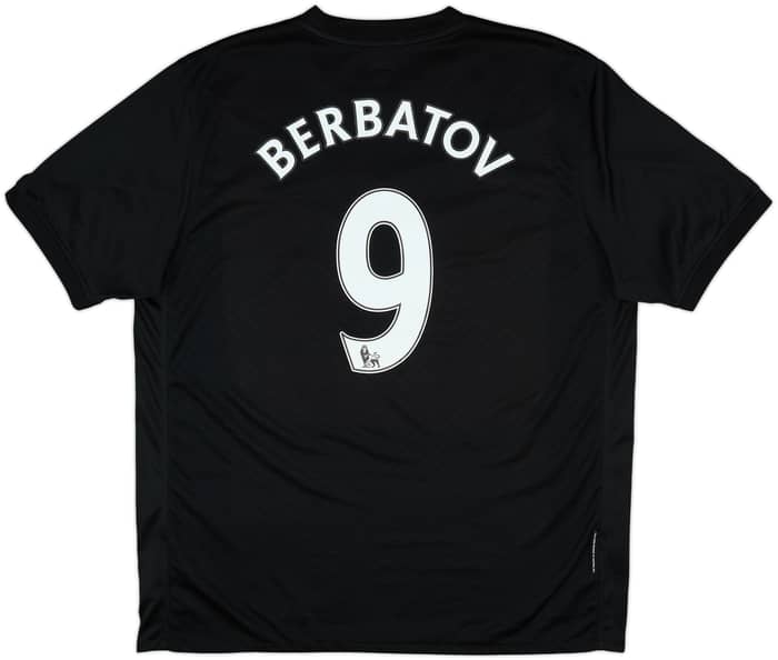 2009-10 Manchester United Away Shirt Berbatov #9 - 9/10 - (XL)