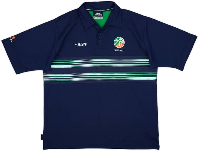 2002-03 Ireland Umbro Polo Shirt - 9/10 - (XL)
