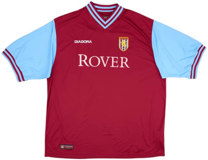 2002-03 Aston Villa Home Shirt - 8/10 - (XXL)