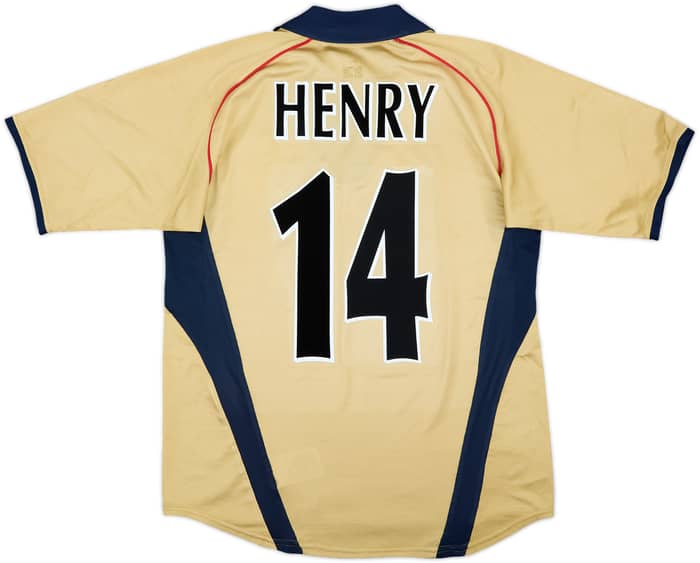 2001-02 Arsenal Away Shirt Henry #14 - 8/10 - (S)