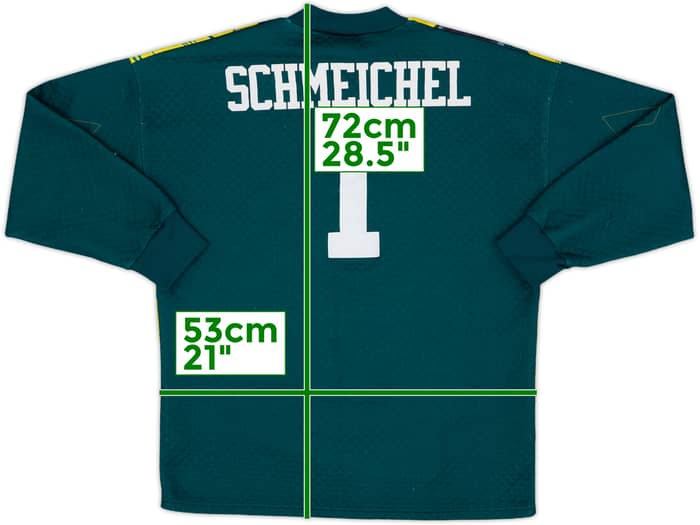 1994-96 Manchester United GK Shirt Schmeichel #1 - 8/10 - (M)