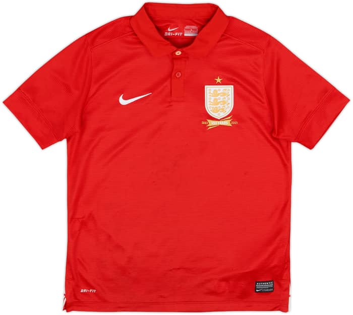 2013 England Away 150th Anniversary Shirt - 8/10 - (L.Boys)
