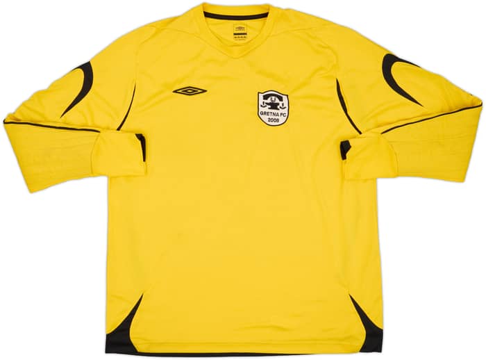 2008-09 Gretna 2008 GK Shirt #1 - 7/10 - (XL)