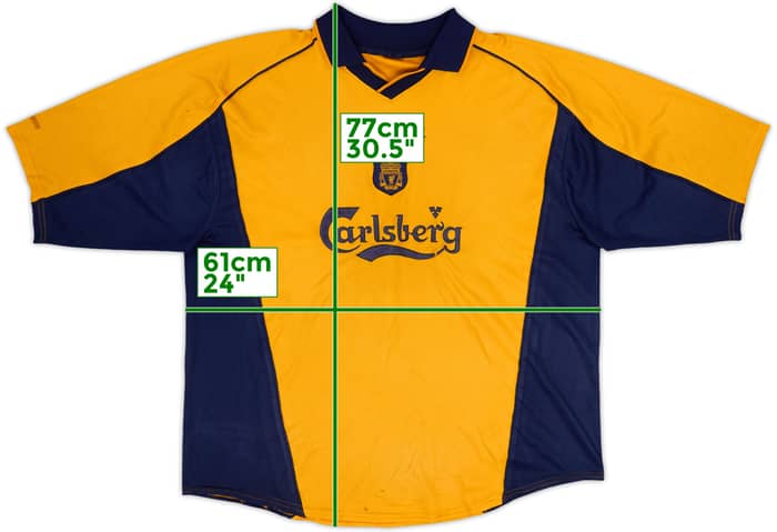 2000-02 Liverpool Away Shirt - 5/10 - (XL)