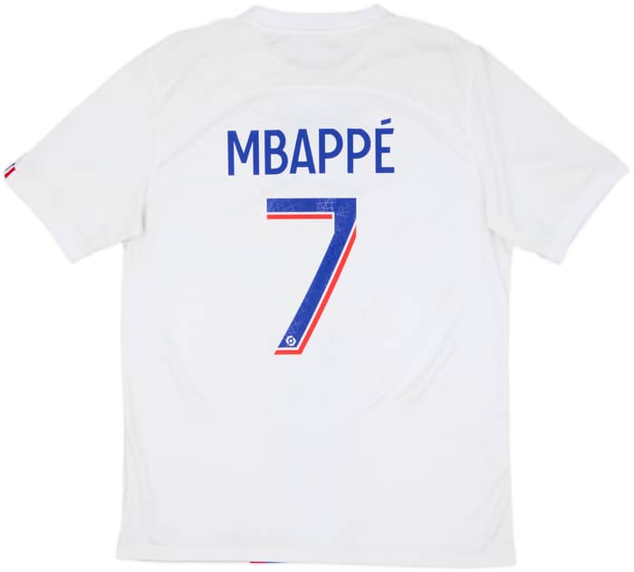 2022-23 Paris Saint-Germain Third Shirt Mbappe #7 - 7/10 - (M)