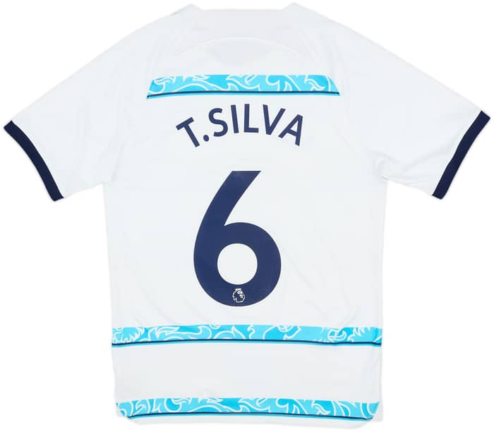 2022-23 Chelsea Away Shirt T.Silva #6 - 7/10 - (S)