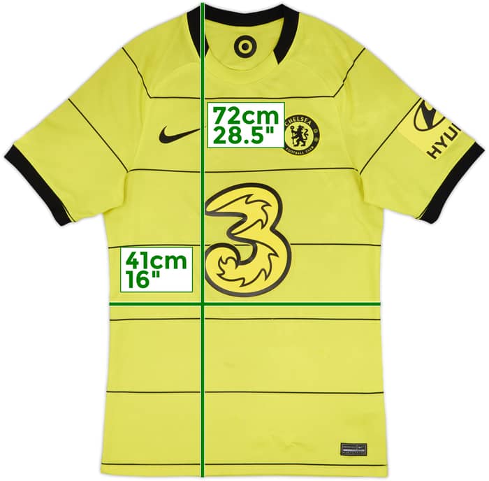2021-22 Chelsea Away Shirt - 4/10 - (XS)