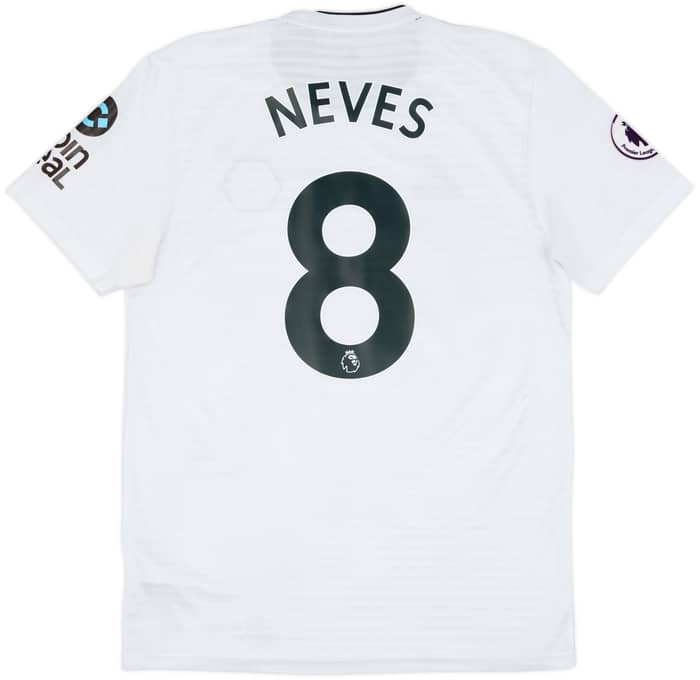 2018-19 Wolves Away Shirt Neves #8 - 9/10 - (M)