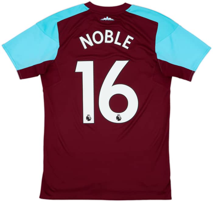 2017-18 West Ham Home Shirt Noble #16 - 8/10 - (S)