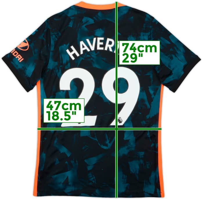 2021-22 Chelsea Third Shirt Havertz #29 - 9/10 - (M)