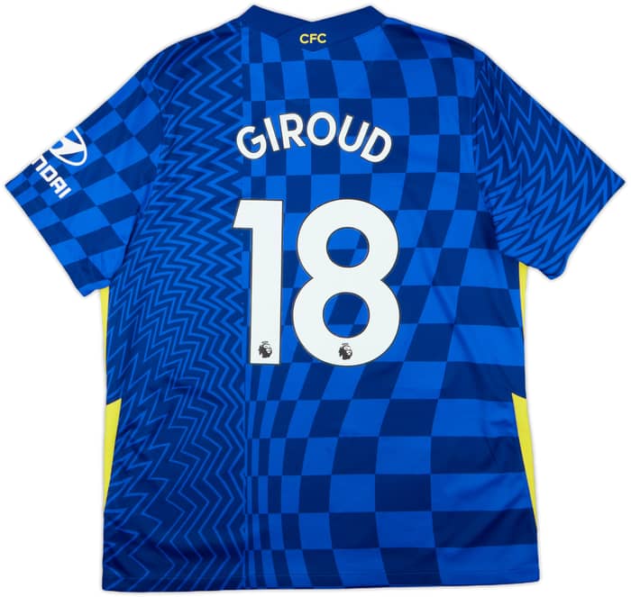 2021-22 Chelsea Home Shirt Giroud #18 - 10/10 - (XL)