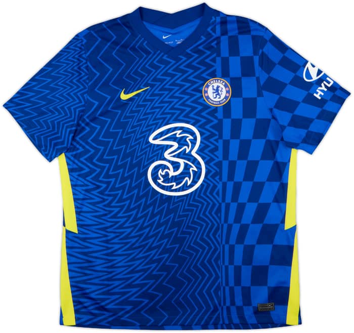 2021-22 Chelsea Home Shirt Giroud #18 - 10/10 - (XL)