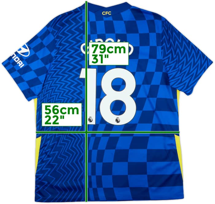 2021-22 Chelsea Home Shirt Giroud #18 - 10/10 - (XL)