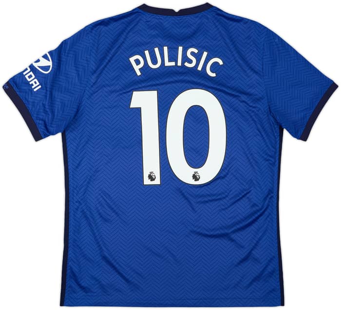 2020-21 Chelsea Home Shirt Pulisic #10 - 9/10 - (L)