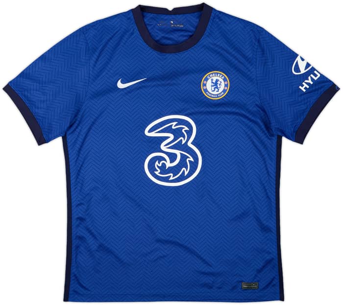 2020-21 Chelsea Home Shirt Pulisic #10 - 9/10 - (L)