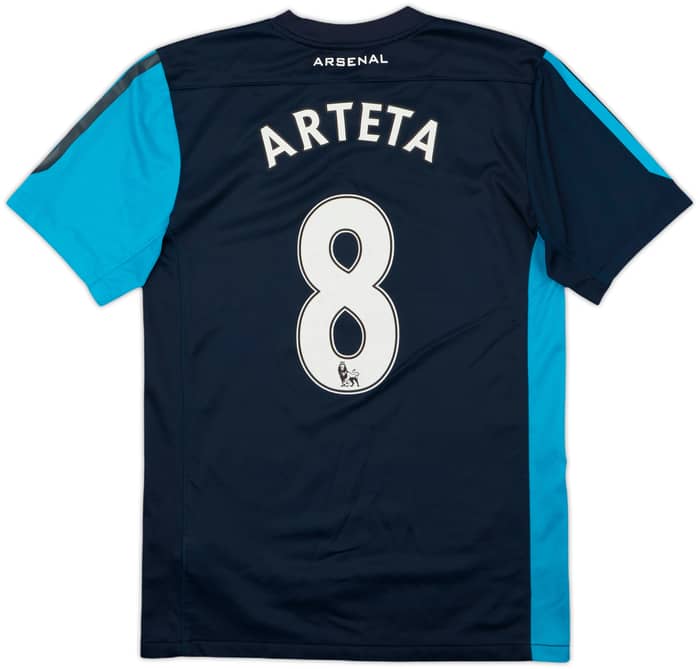 2011-12 Arsenal Away Shirt Arteta #8 - 6/10 - (S)