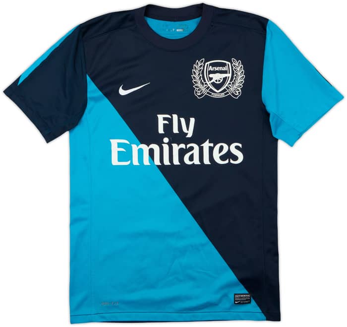 2011-12 Arsenal Away Shirt Arteta #8 - 6/10 - (S)
